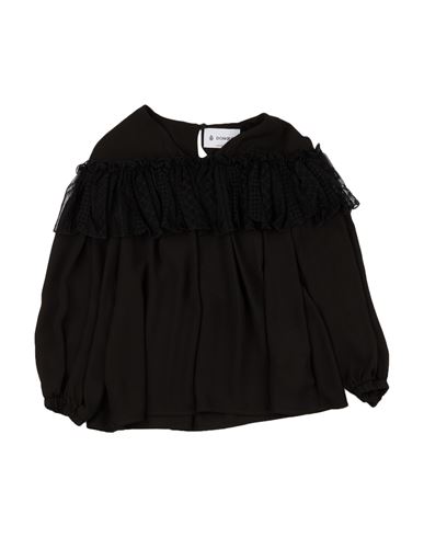 Dondup Babies'  Toddler Girl Top Black Size 4 Polyester, Polyamide