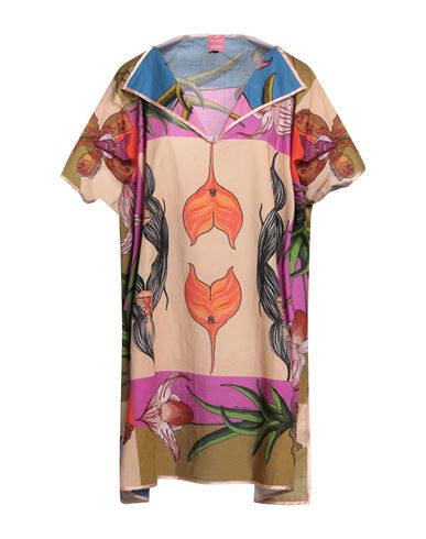 Franco Ferrari Woman Top Mauve Size Onesize Cotton In Purple