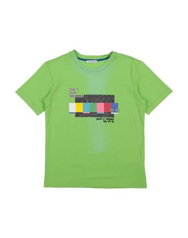 Dolce & Gabbana Babies'  Toddler Boy T-shirt Acid Green Size 7 Cotton