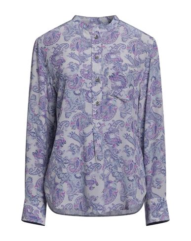 Shop Isabel Marant Woman Shirt Light Purple Size 8 Silk