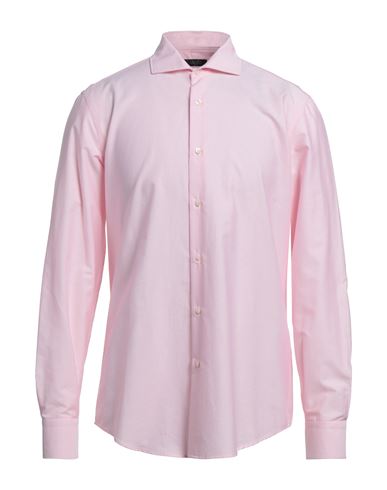 Liu •jo Man Man Shirt Pink Size 17 ½ Cotton