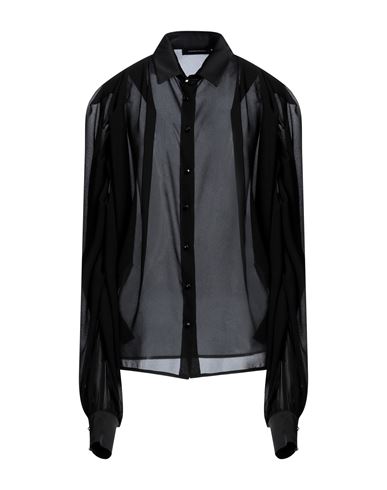 Les Bourdelles Des Garçons Woman Shirt Black Size 8 Polyester