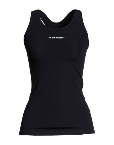 Shop Jil Sander+ Woman Tank Top Black Size S Polyamide, Elastane