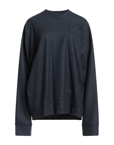 Costumein Man Sweatshirt Midnight Blue Size Xl Virgin Wool, Polyamide In Blue