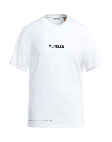 Moncler Genius 7 Moncler Fragment Hiroshi Fujiwara Man T-shirt White Size S Cotton
