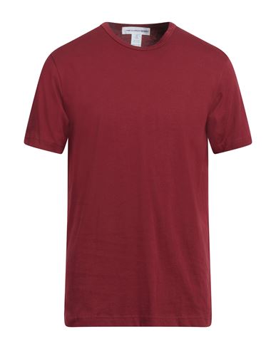 Shop Comme Des Garçons Shirt Man T-shirt Brick Red Size S Cotton