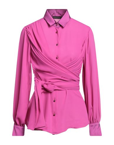Les Bourdelles Des Garçons Woman Shirt Mauve Size 4 Polyester In Purple