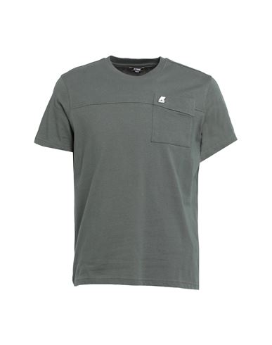 K-way Rosin Man T-shirt Military Green Size Xl Cotton