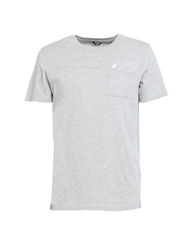 K-way Rosin Man T-shirt Grey Size Xl Cotton