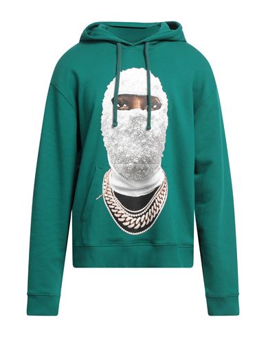 Shop Ih Nom Uh Nit Man Sweatshirt Emerald Green Size M Cotton