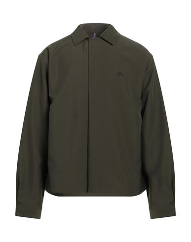 Oamc Man Shirt Military Green Size M Polyester, Silk