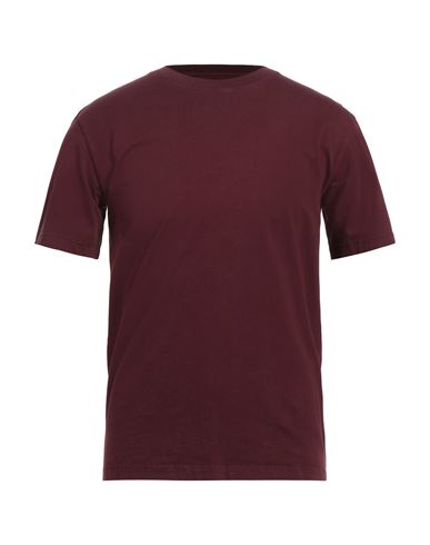 Maison Margiela Man T-shirt Burgundy Size Xl Cotton In Red