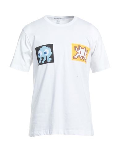 Shop Comme Des Garçons Shirt Man T-shirt White Size Xl Cotton