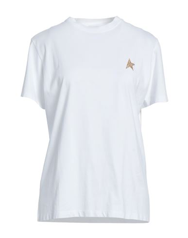 Golden Goose Deluxe Brand White Crewneck T Shirt