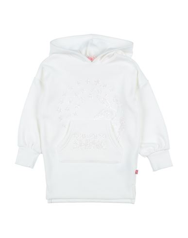 Billieblush Babies'  Toddler Girl Sweatshirt Ivory Size 4 Polyester, Cotton, Elastane In White