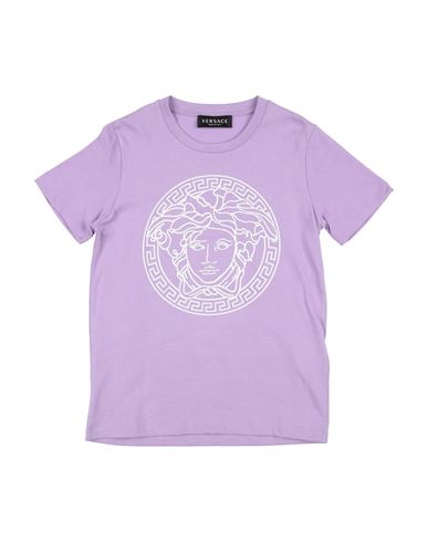 Versace Young Babies'  Toddler Girl T-shirt Light Purple Size 6 Cotton