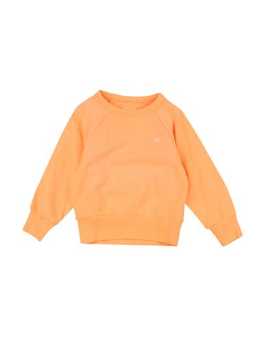 Ao76 Babies'  Toddler Girl Sweatshirt Orange Size 6 Organic Cotton
