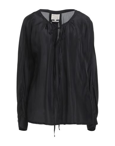 Alessia Santi Woman Blouse Black Size 8 Silk