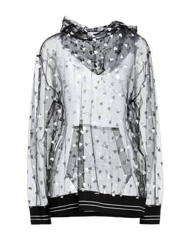 Msgm Woman Blouse Black Size 4 Polyamide