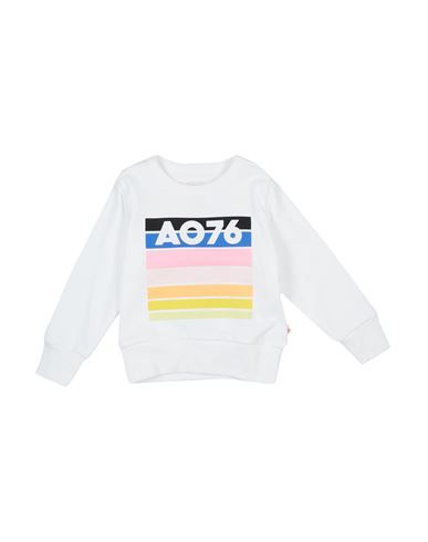 Ao76 Babies'  Toddler Girl Sweatshirt White Size 6 Organic Cotton