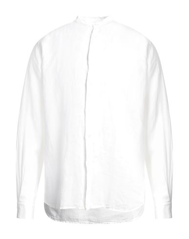 Liu •jo Man Man Shirt White Size 16 Linen