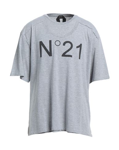 N°21 Man T-shirt Grey Size Xxl Cotton