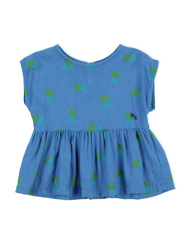 Shop Bobo Choses Newborn Girl Top Blue Size 3 Viscose, Linen