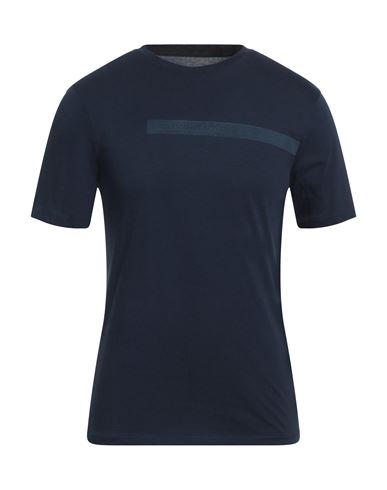 Armani Exchange Man T-shirt Midnight Blue Size Xs Cotton