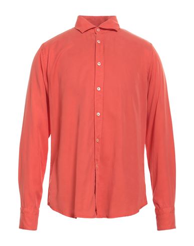 Tintoria Mattei 954 Shirts In Orange