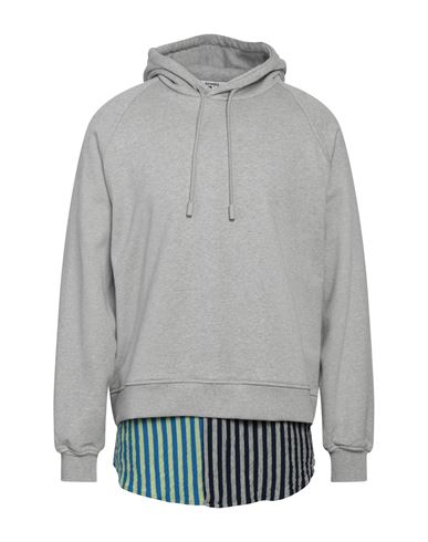Shop Sunnei Man Sweatshirt Grey Size M Cotton