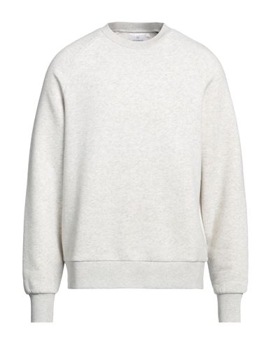 Woodrow Man Sweatshirt Light Grey Size S Cotton, Polyester