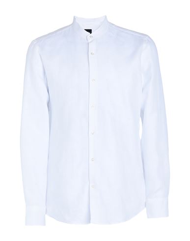 Hugo Boss Boss Man Shirt White Size 16 ½ Recycled Polyamide, Elastane