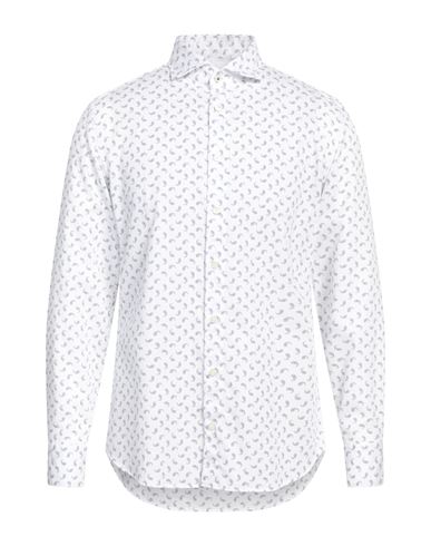 Shop Bastoncino Man Shirt White Size 15 ½ Cotton