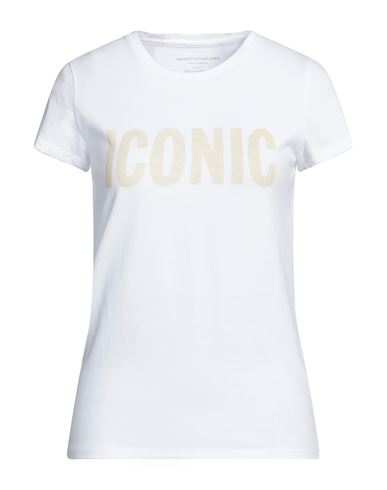 Majestic Filatures Woman T-shirt White Size 1 Organic Cotton, Recycled Cotton