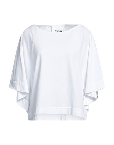 Alessia Santi Woman T-shirt White Size 2 Cotton