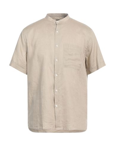 Liu •jo Man Man Shirt Beige Size M Linen