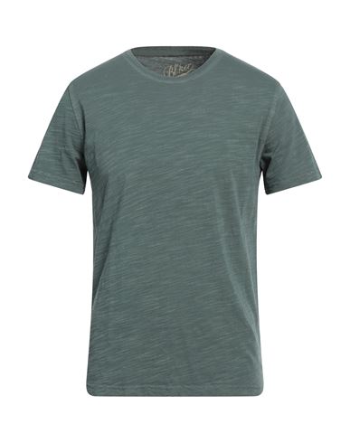 Bl'ker Man T-shirt Military Green Size M Cotton