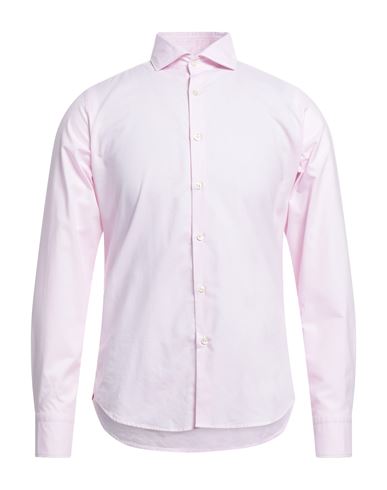 Gmf 965 Man Shirt Light Pink Size 17 Cotton