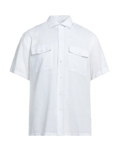 LIU •JO MAN LIU •JO MAN MAN SHIRT WHITE SIZE 15 ½ LYOCELL, LINEN, COTTON