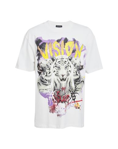 Vision Of Super Man T-shirt White Size Xl Cotton