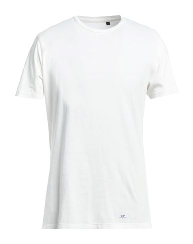 Mp Massimo Piombo Man T-shirt White Size Xl Cotton