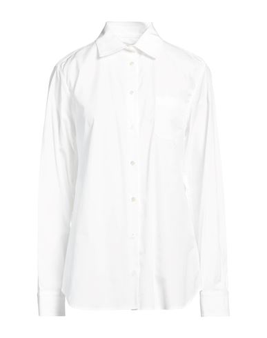 Weekend Max Mara Woman Shirt White Size 14 Cotton