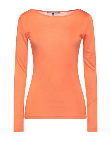 Amelie Rêveur Woman T-shirt Orange Size M/l Modal, Cashmere
