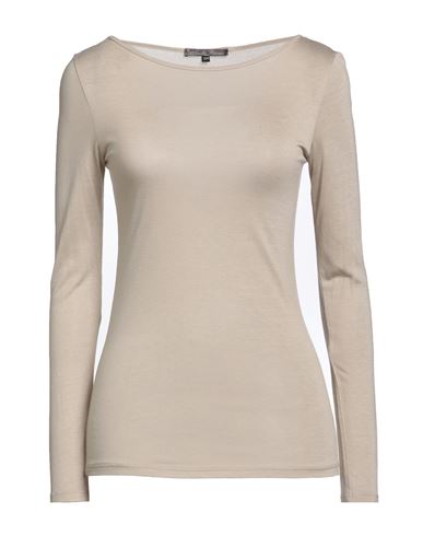 Amelie Rêveur Woman T-shirt Beige Size M/l Modal, Cashmere In Neutral