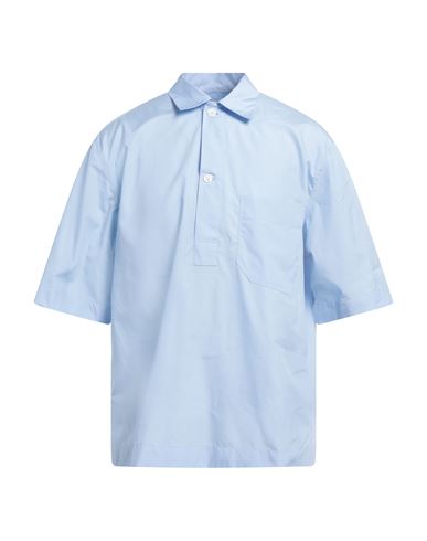 Aglini Man Shirt Sky Blue Size Xxl Cotton