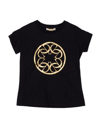 Shop Elie Saab Toddler Girl T-shirt Black Size 6 Cotton