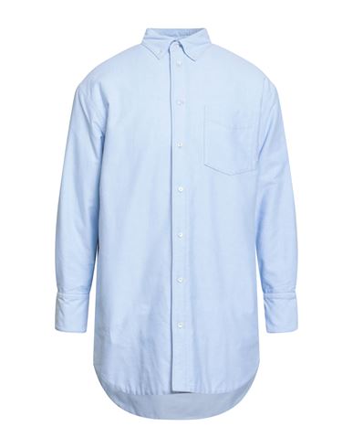 Aspesi Man Shirt Sky Blue Size M Cotton