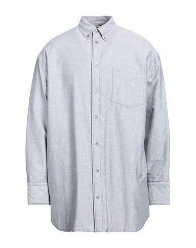 Aspesi Man Shirt Light Grey Size M Cotton