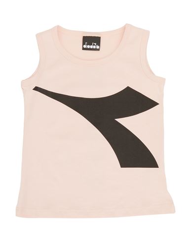 Diadora Babies'  Toddler Girl T-shirt Blush Size 6 Cotton In Pink
