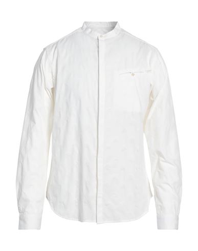 Deuxieme Man Shirt White Size 16 Cotton